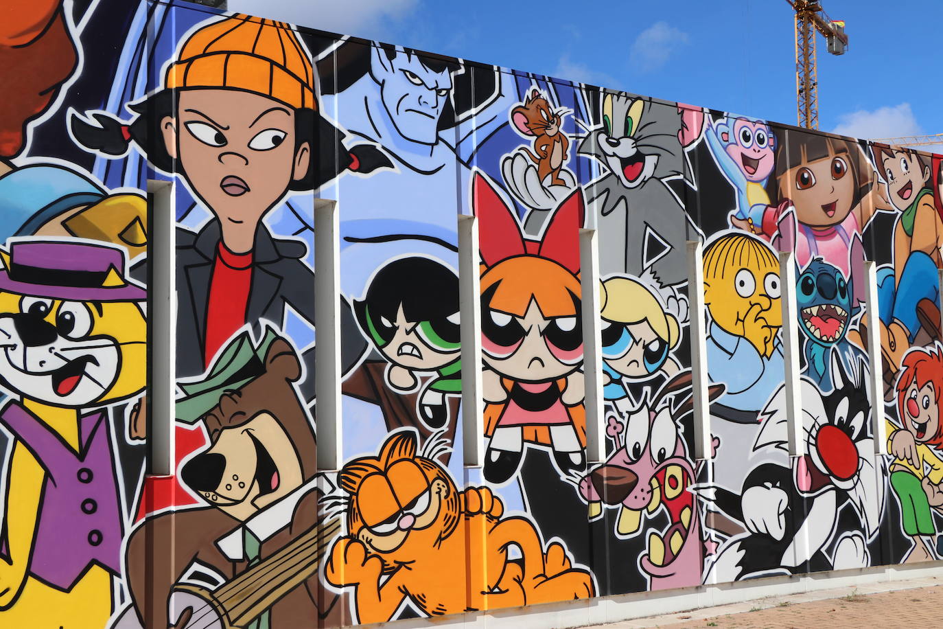 Nuevo mural animado en La Lastra