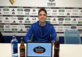 Iñigo Vélez en rueda de prensa.