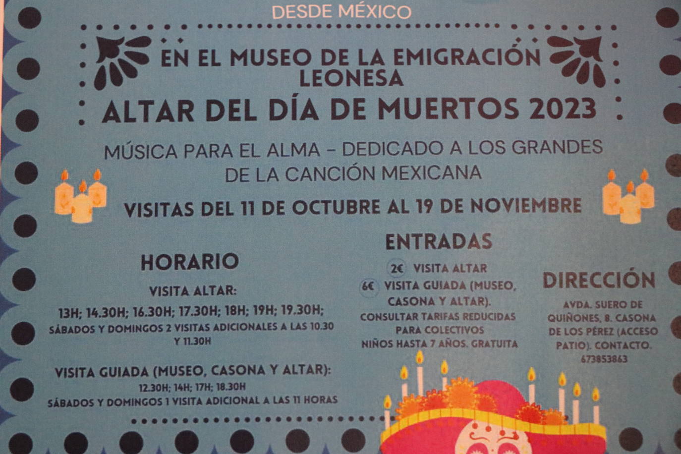 Altar de muertos en León