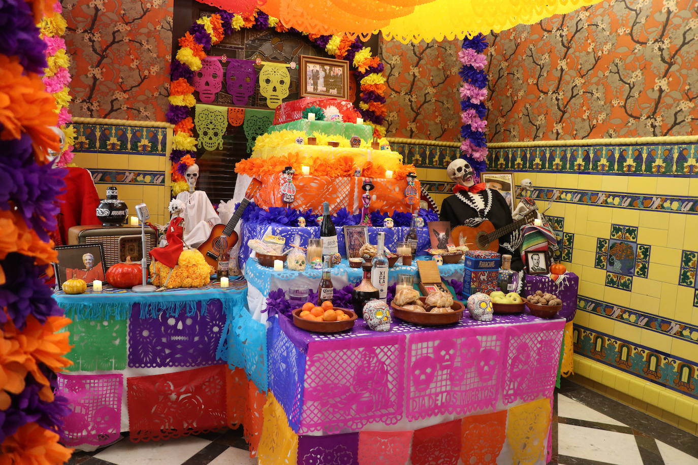 Altar de muertos en León
