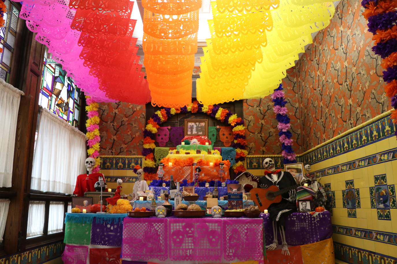 Altar de muertos en León