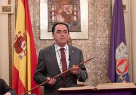 El presidente de la Diputación de Soria, Benito Serrano.