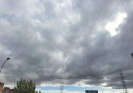 Nubes en León.