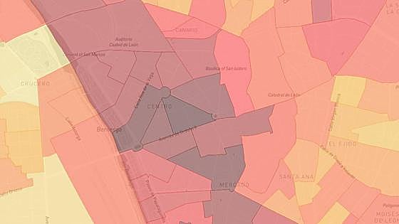 Esta es la renta que tienen los vecinos de cada calle de León