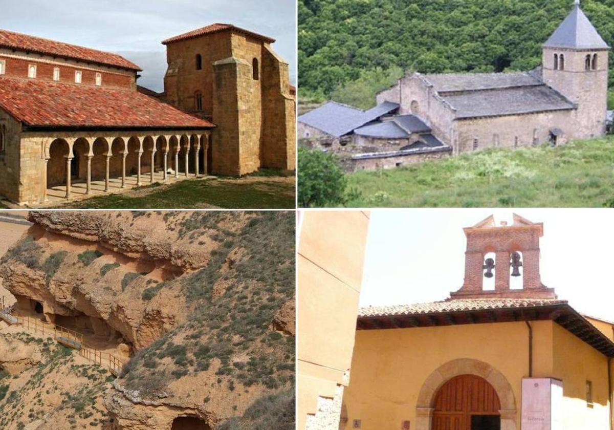 Cuatro de los principales enclaves prerrománicos en León.