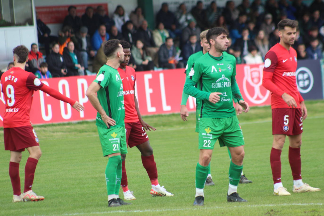 El Atlético Astorga vive el sueño de la Copa