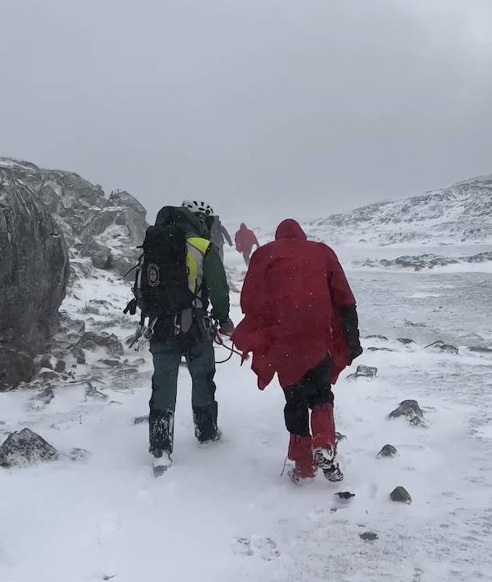 Imagen secundaria 2 - Rescate en la montaña por parte de la Guardia Civil