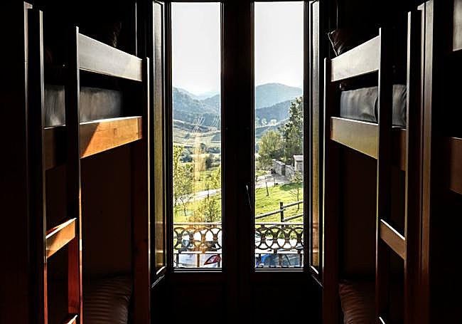 Albergue de Pallide, en el municipio leonés de Reyero.