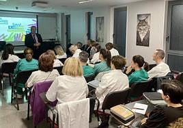 Reunión con el gerente del Caule