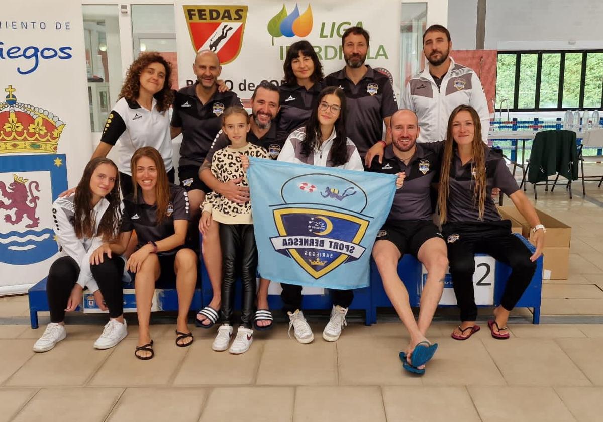 El Sport Bernesga se lleva la Copa de Campeones de buceo