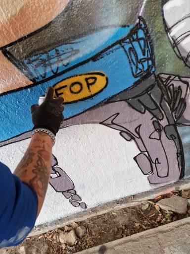 Murales para el pequeño Darío