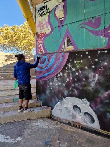 Murales para el pequeño Darío