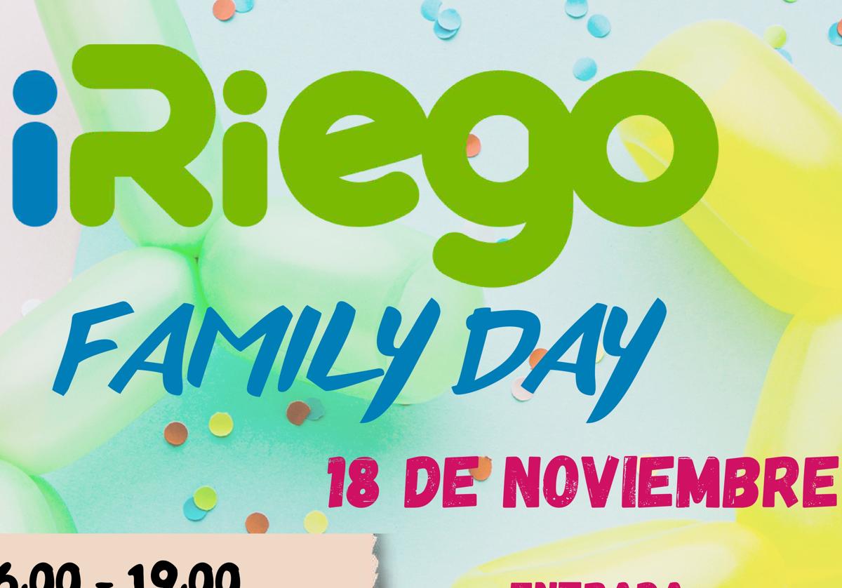 Cartel del Family Day de iRiego