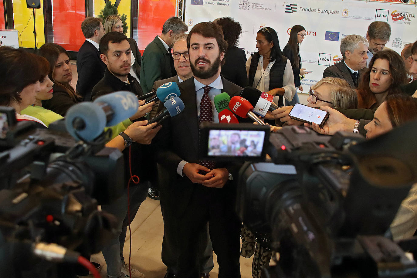 Inauguración de la Feria del Empleo de León