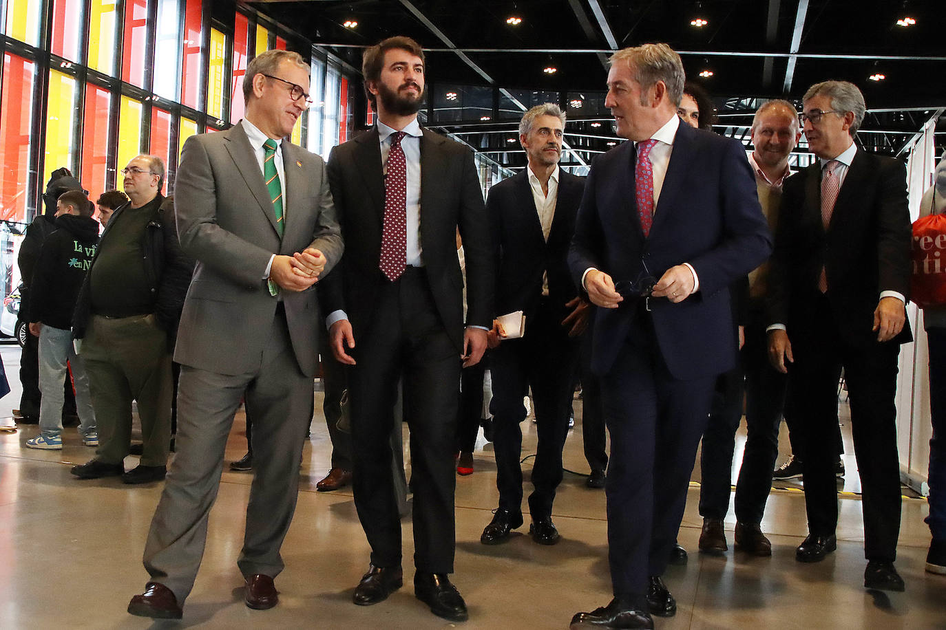 Inauguración de la Feria del Empleo de León