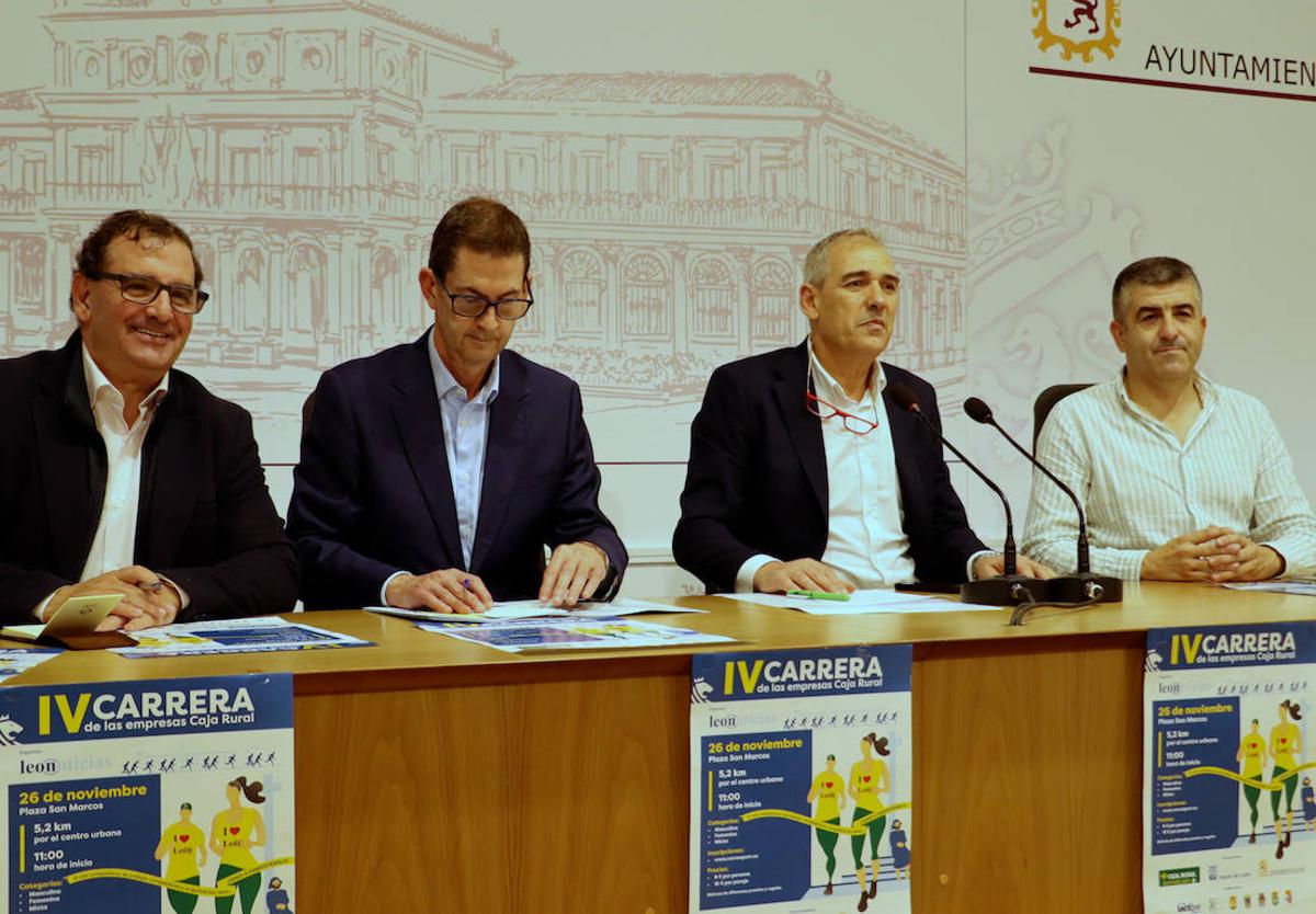 La IV Carrera de empresas Caja Rural, lista para los leoneses