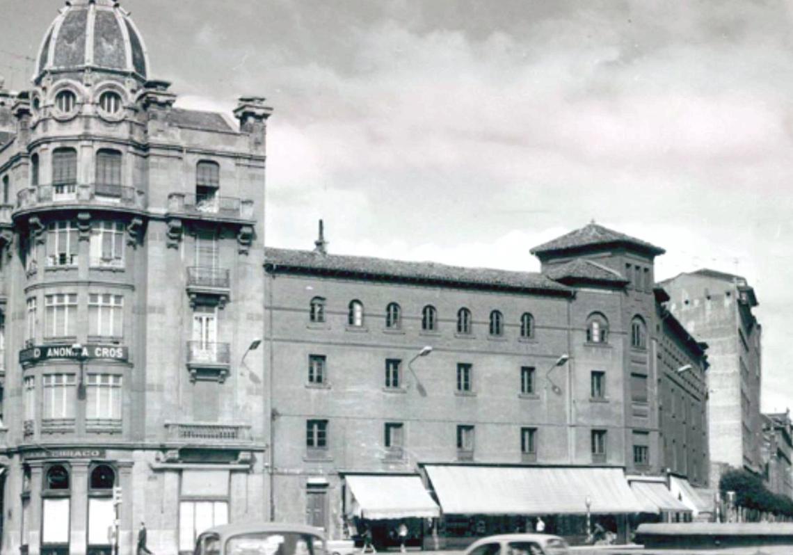 Imagen antes - Edificio Ciriaco y Convento de las Agustinas Recoletas (1969 )