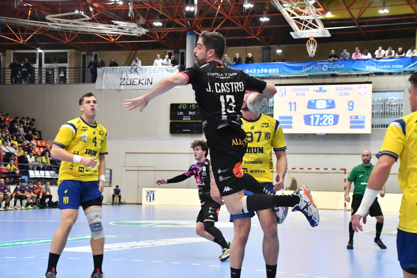 Bidasoa frena la racha del Abanca Ademar