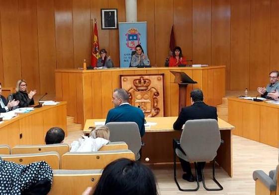 Pleno en San Andrés del Rabanedo celebrado este viernes.