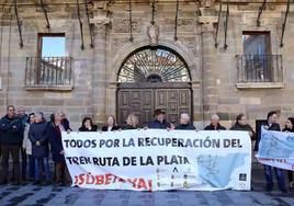 Concentración por la Ruta de la Plata en Astorga este mes de octubre.