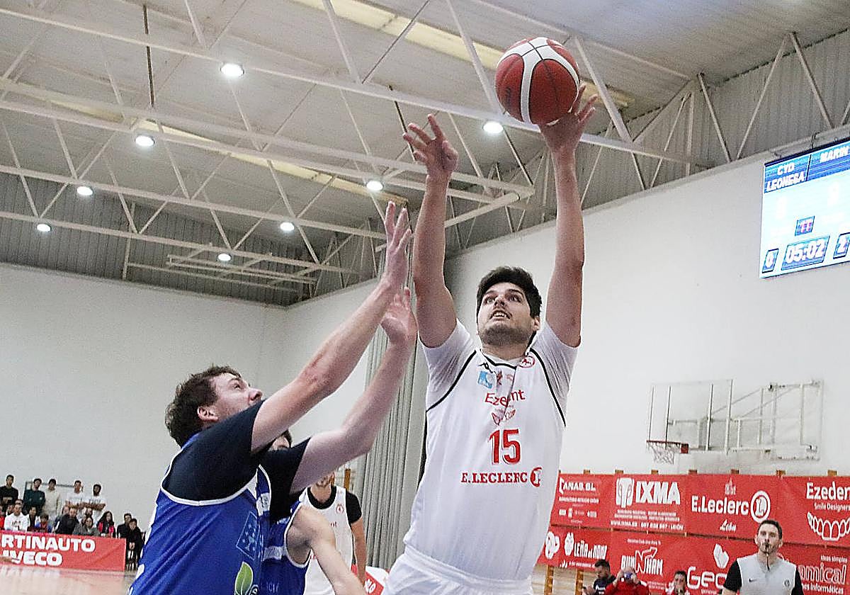 Sergio Martínez, en un partido con la Cultural.