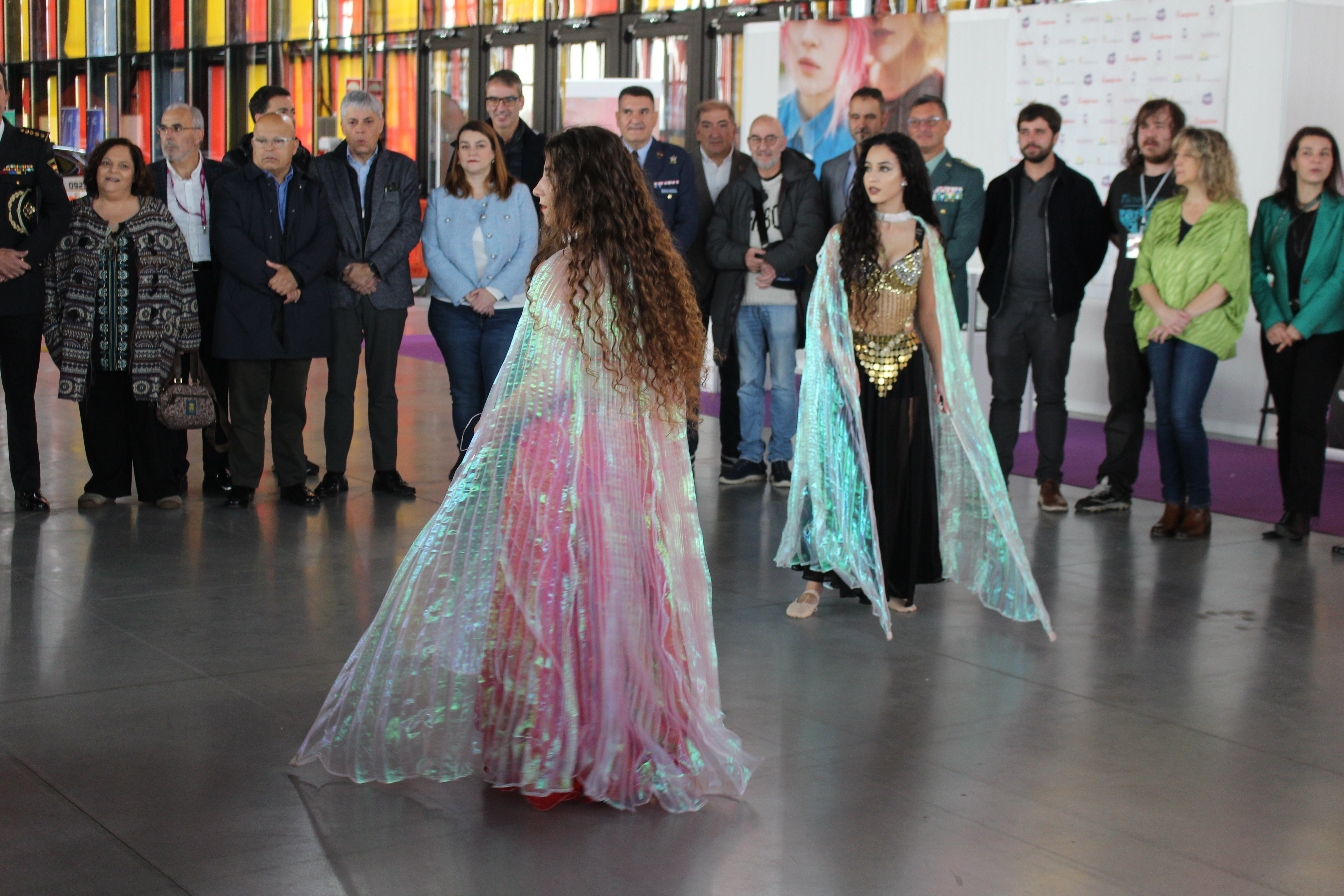 Representació de baile en la XXXIII edición de la Feria Juvenil Expojoven.