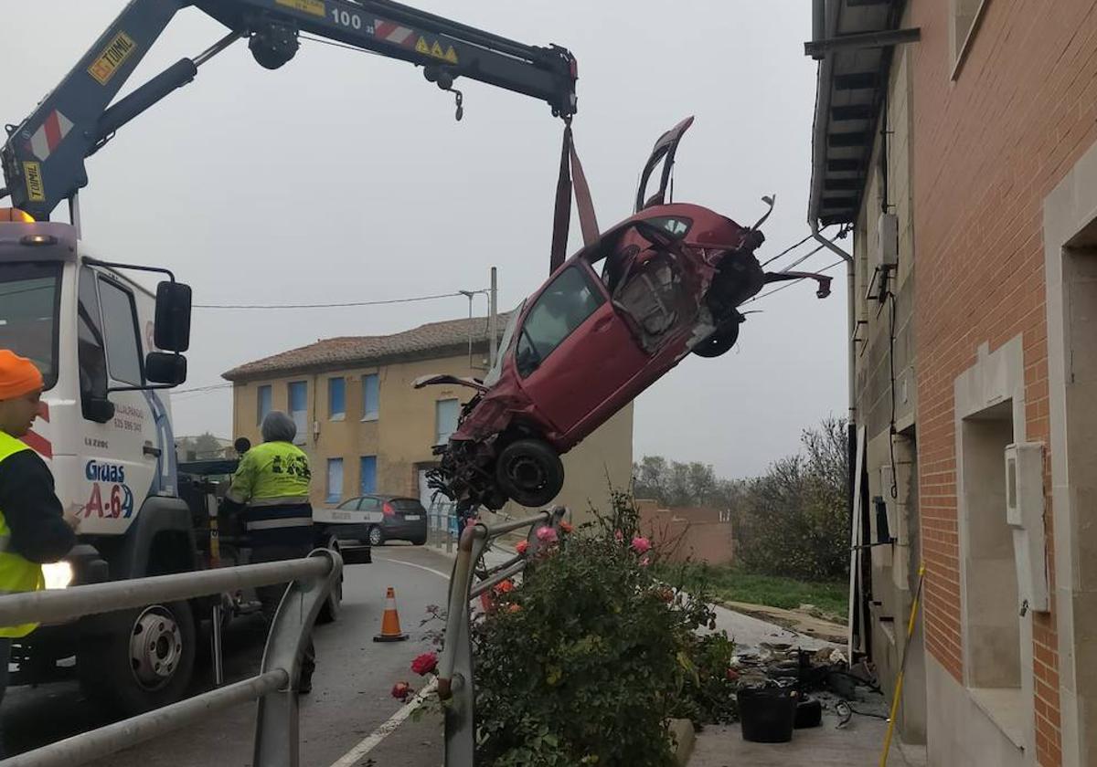 Accidente en Pajares de los Oteros