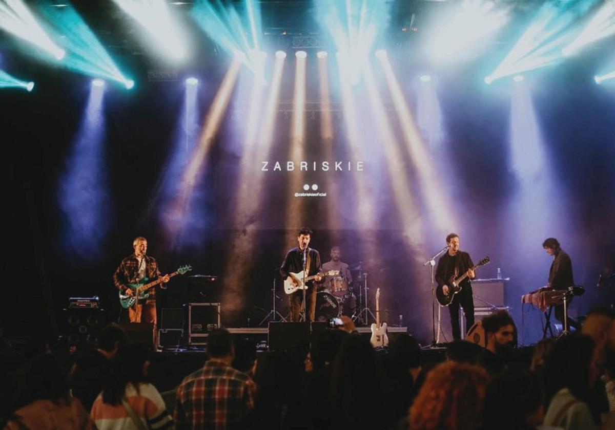 La banda leonesa Zabriskie en la pasada edcción del Intro Music.