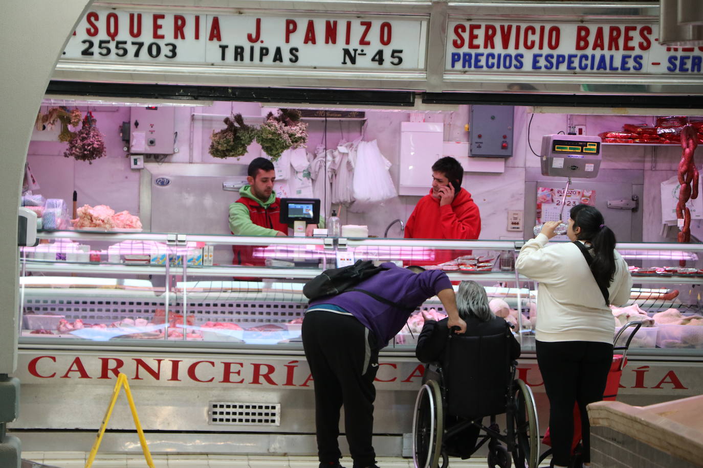 Obras en el mercado del Conde