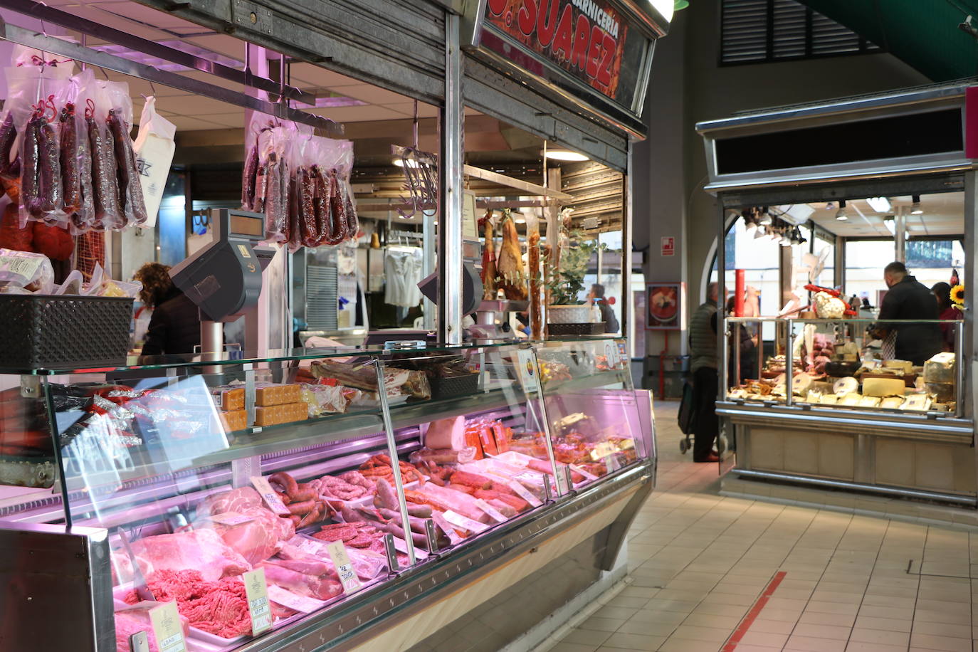 Obras en el mercado del Conde