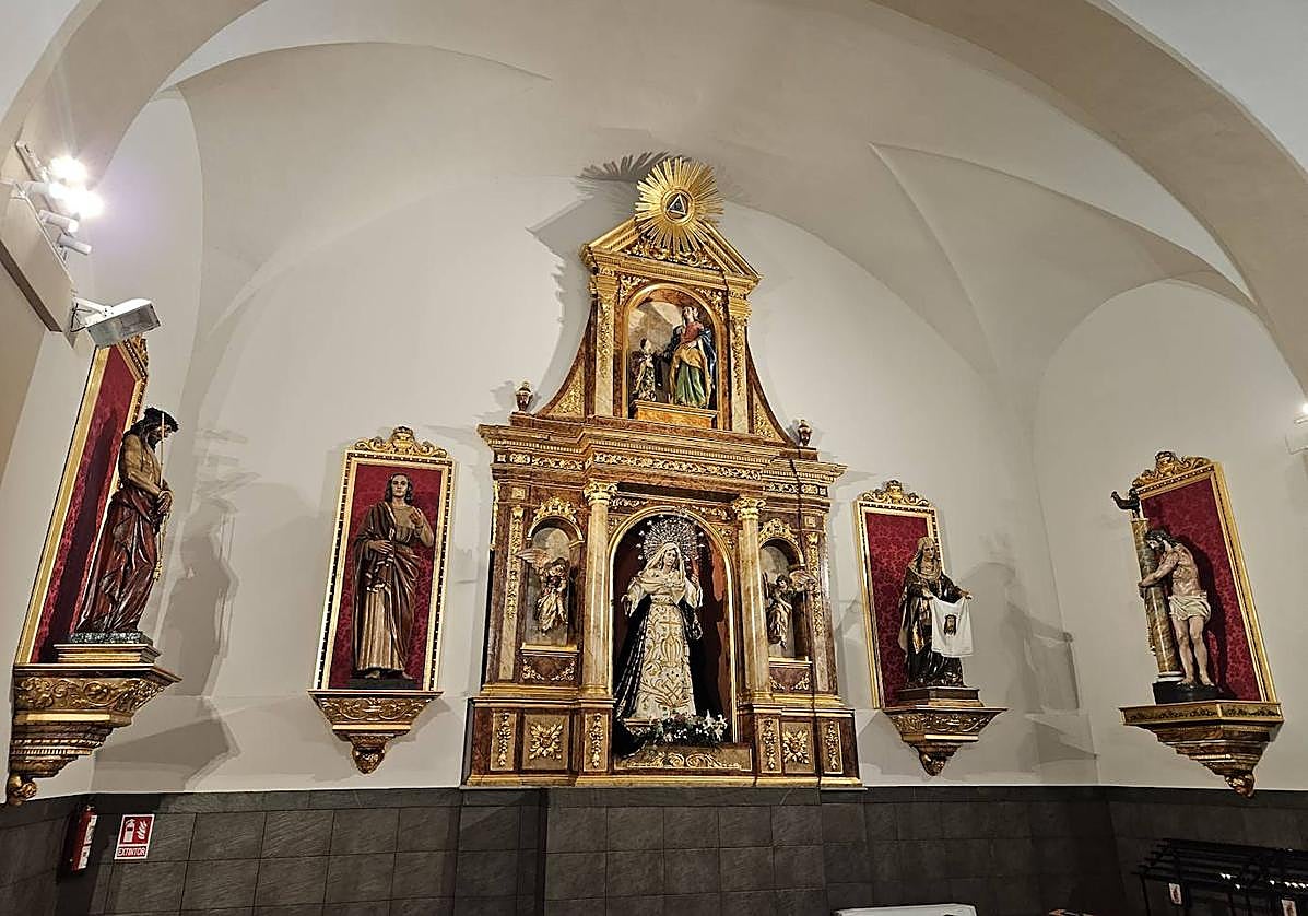 Renovación de la puesta al culto del patrimonio de Jesús.