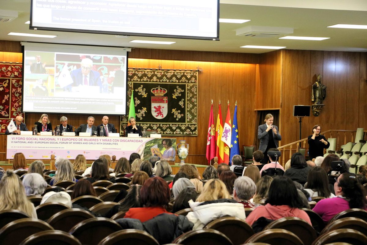 VI Foro Social Nacional y I Europeo de mujeres y niñas con discapacidad