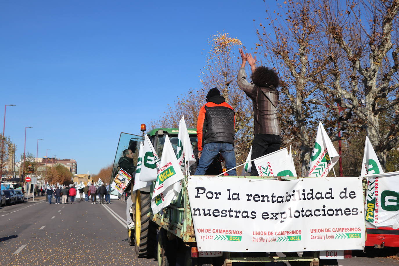 Manifestación del campo leonés