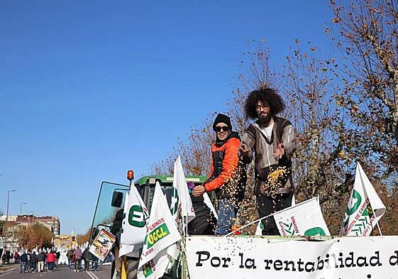 Manifestación del campo leonés