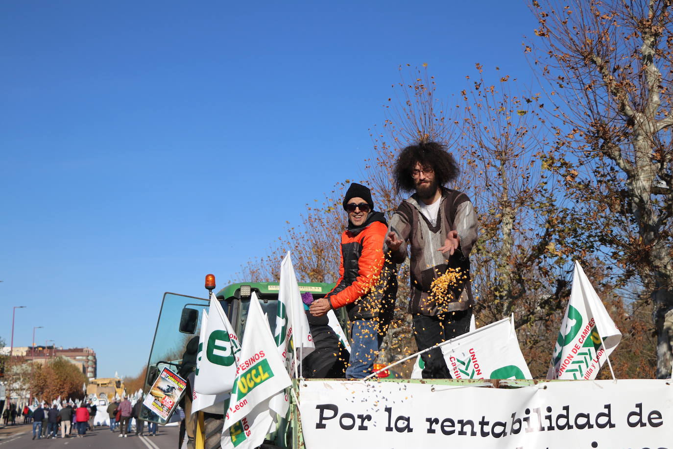 Manifestación del campo leonés