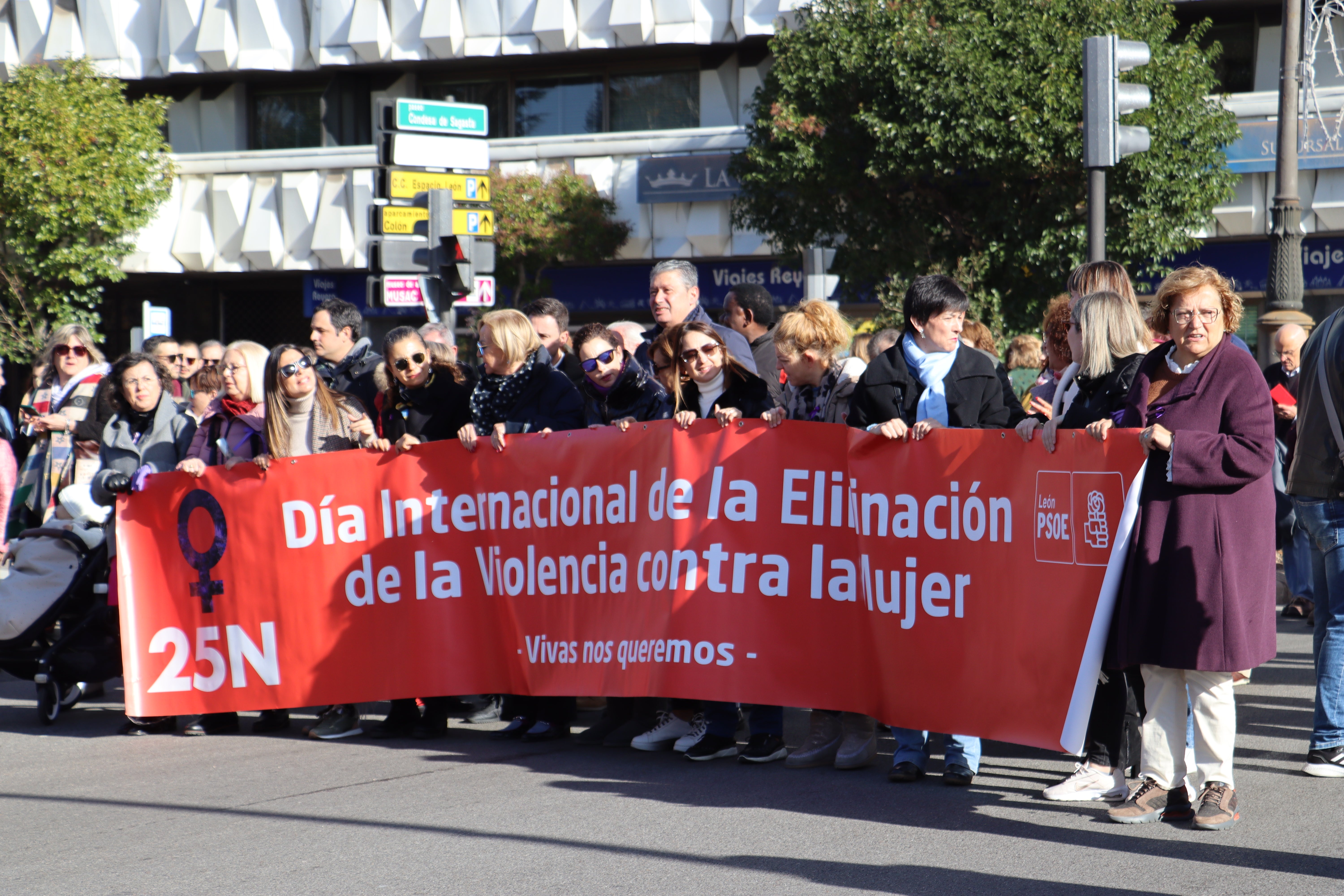 Día contra la violencia machista en León