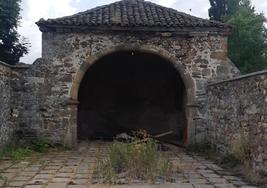 Ermita del Bendito Cristo, que se encuentra en la Lista Roja de Hispania Nostra.