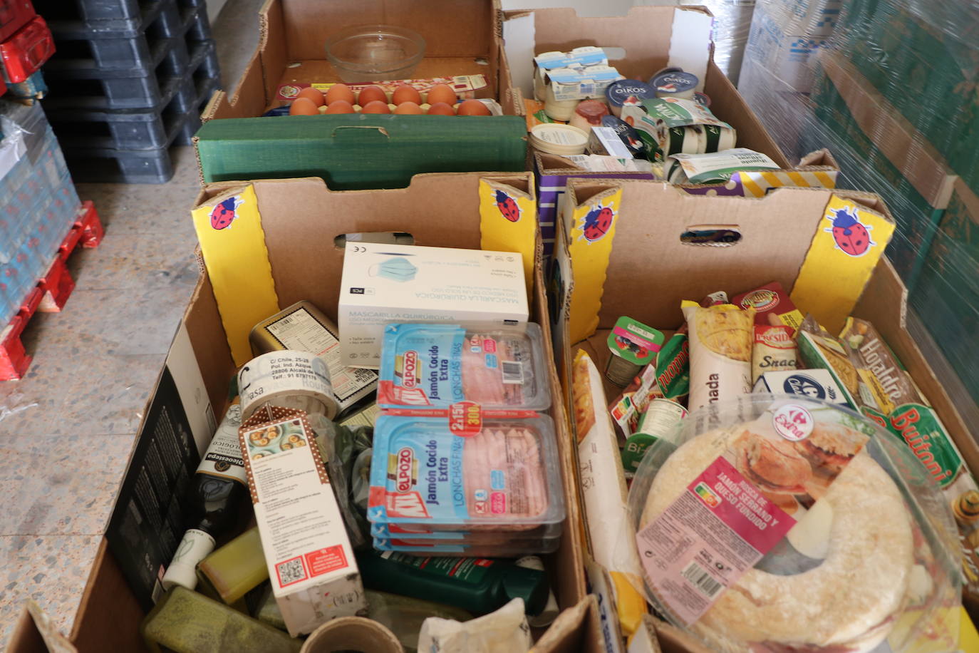 El Banco de Alimentos de León se muda