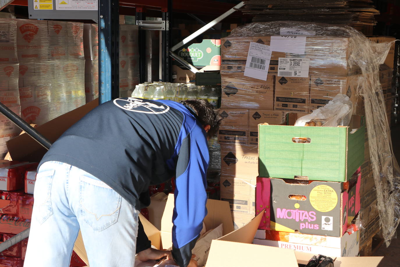 El Banco de Alimentos de León se muda
