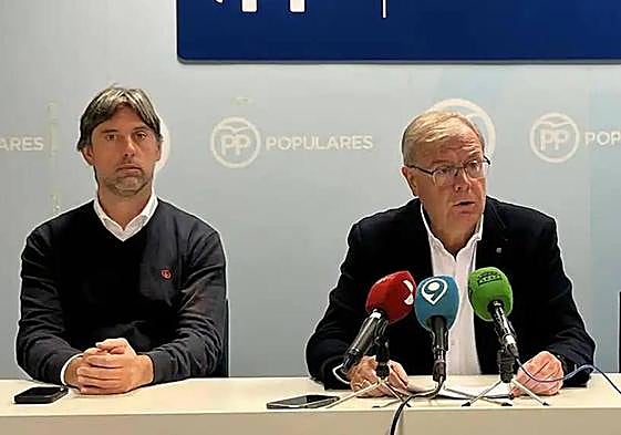 Jorge García Vega y Antonio Silván en una imagen de archivo.