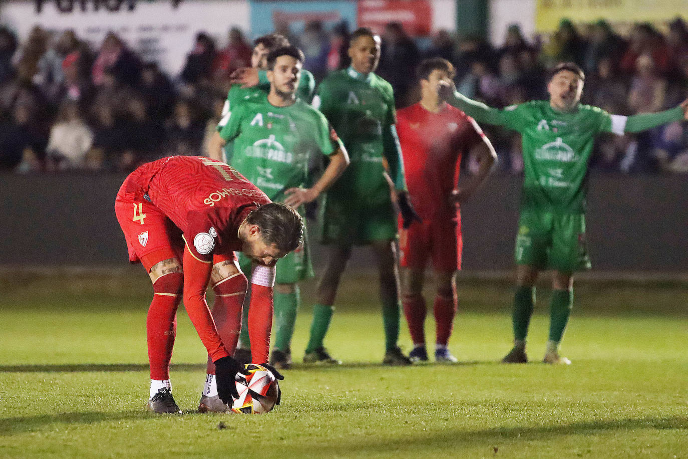 Las mejores imágenes del Atlético Astorga-Sevilla de Copa del Rey