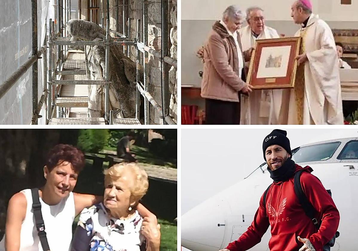 Cuatro de las imágenes del día en León.