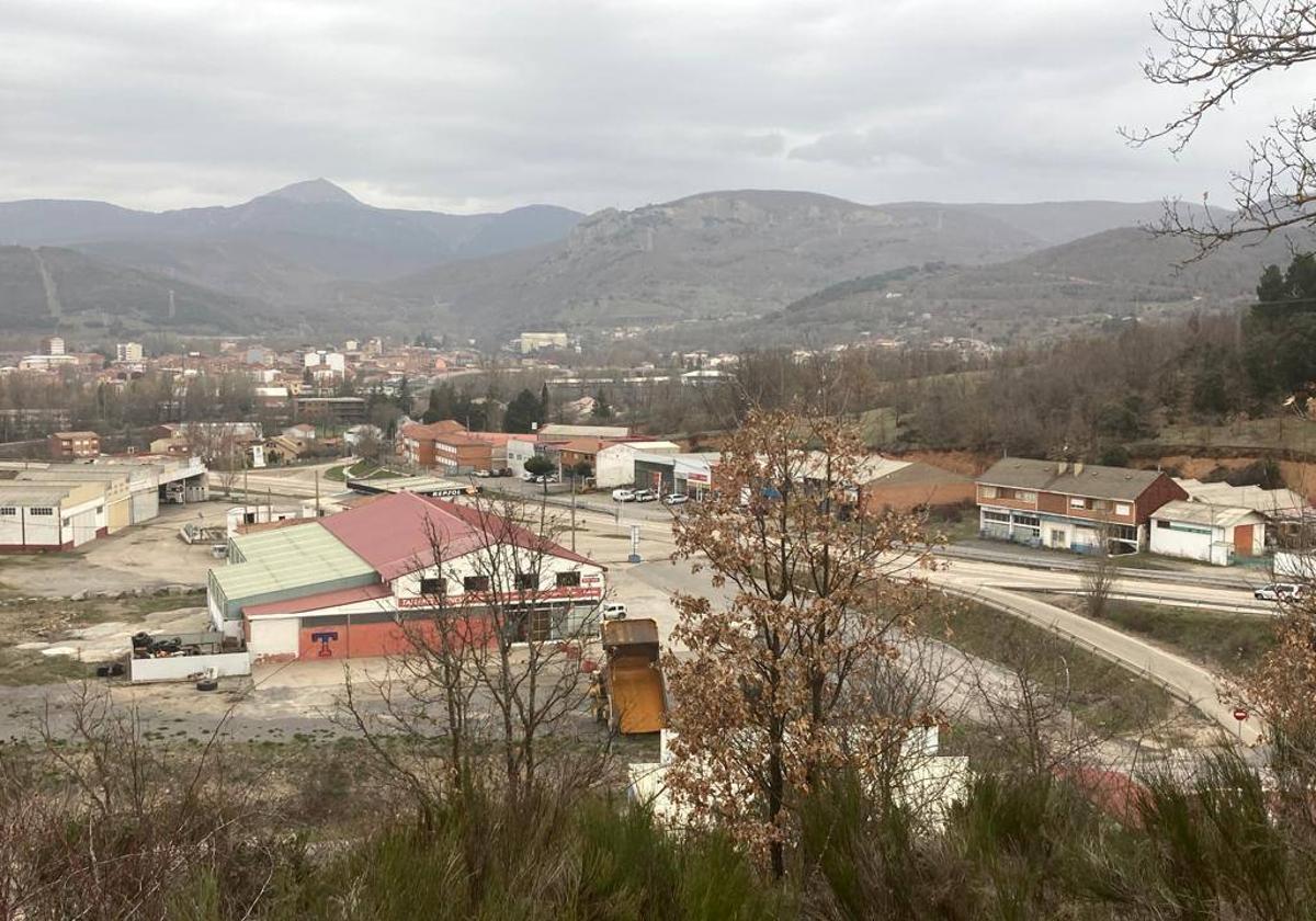 Una de las zonas destinadas para actividad industrial y empresarial de La Robla.