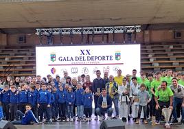 Imagen de la XX Gala del Deporte en La Bañeza.