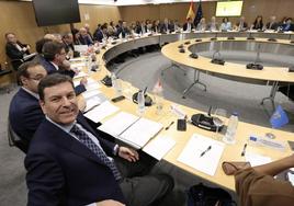 Carriedo en la reunión del Consejo de Política Fiscal y Financiera.