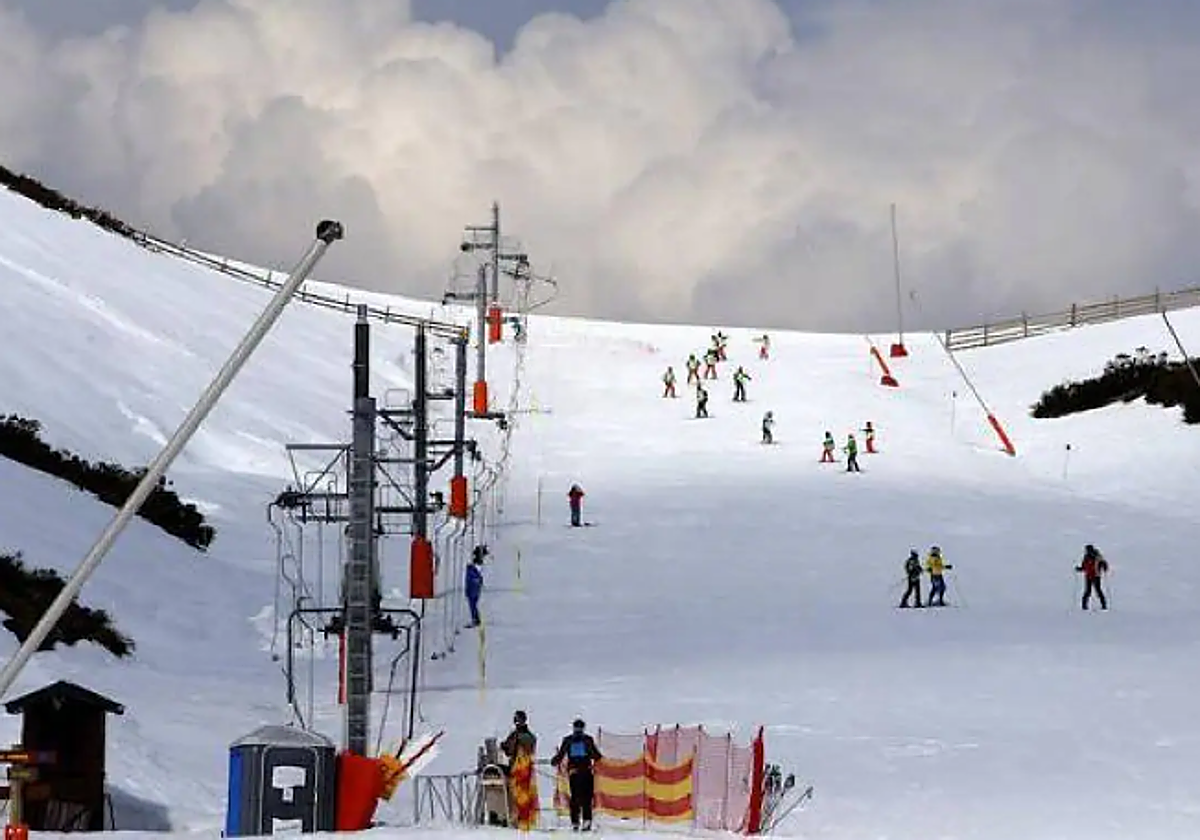 Estación de esquí de Leitariegos.