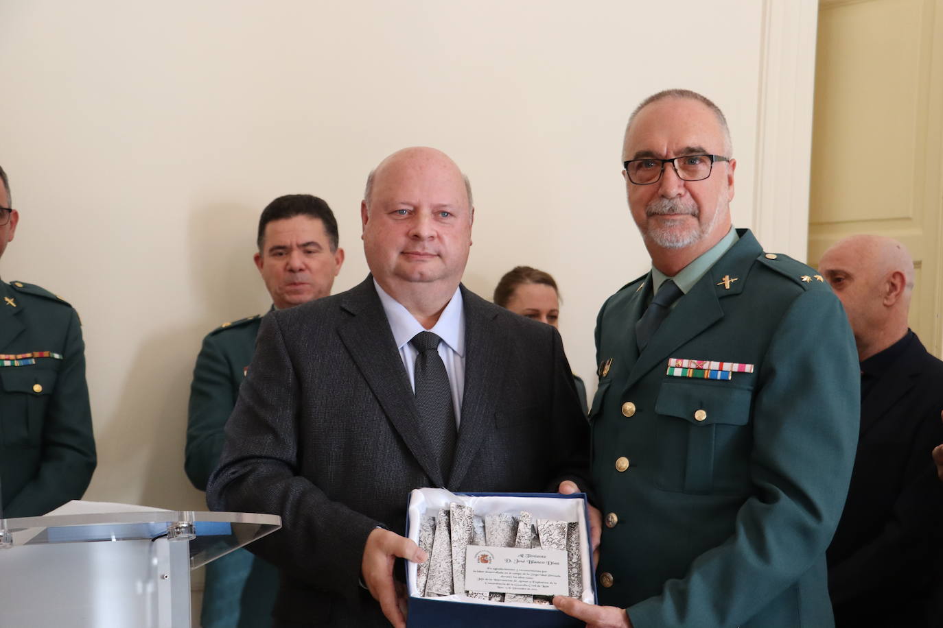 Menciones honoríficas a la seguridad privada leonesa