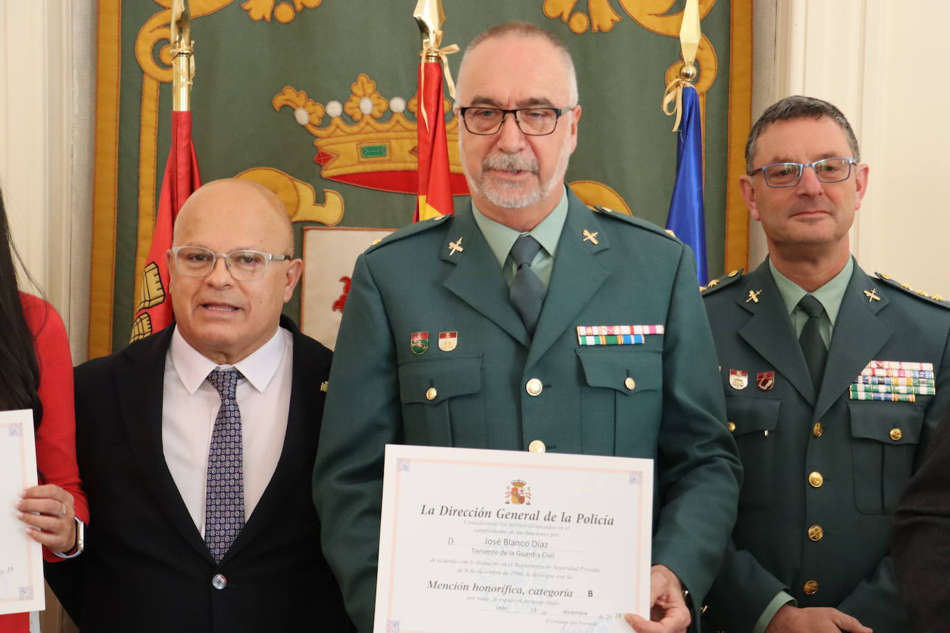 Menciones honoríficas a la seguridad privada leonesa