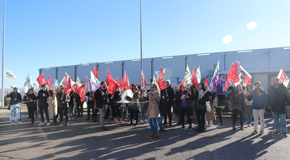 Movilizaciones de los trabajadores del Centro Estrada de León