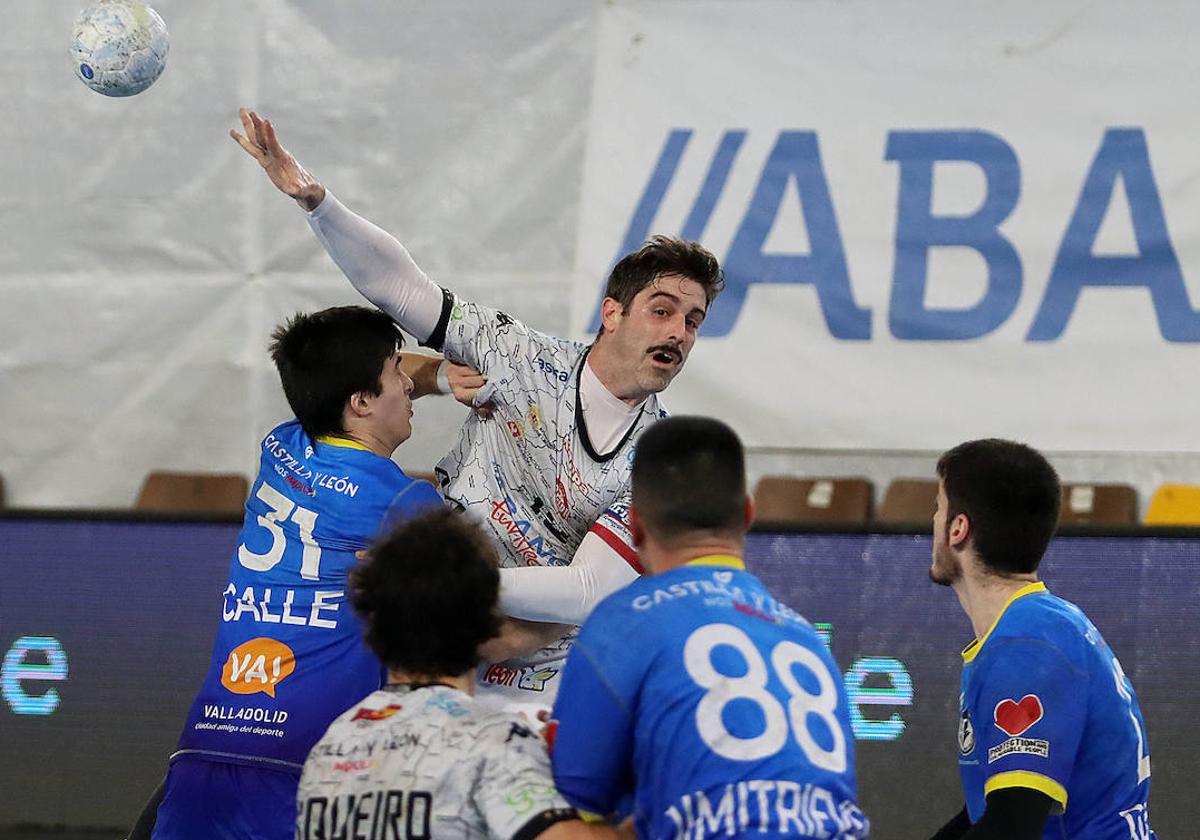 Juan Castro, en el partido ante el Atlético Valladolid.